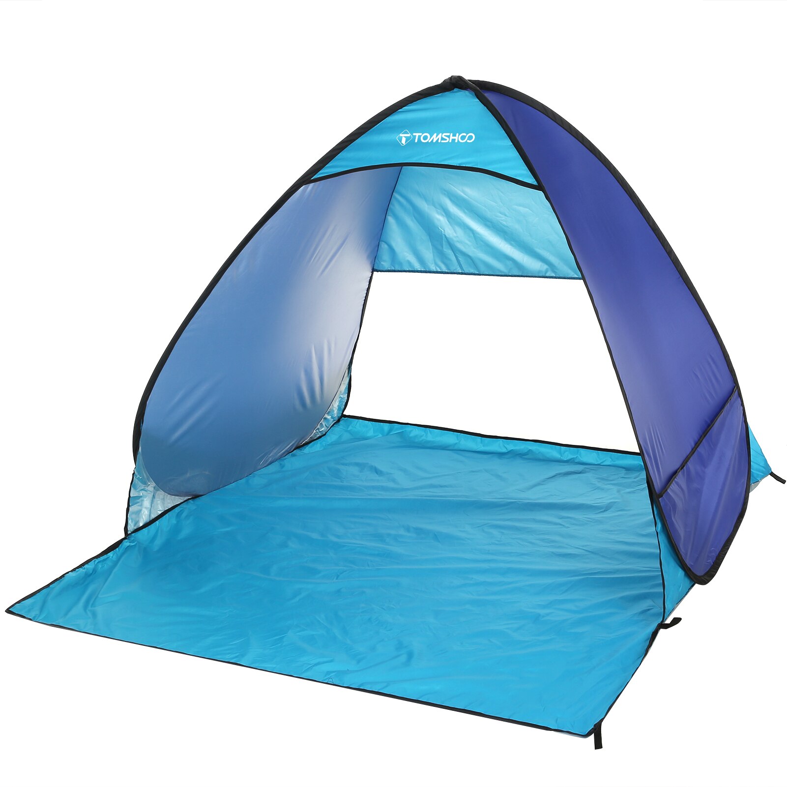 Cheap Goat Tents TOMSHOO Automatic Instant Pop Up Beach Tent Lightweight Outdoor Beach Shade Sun Shelter Tent Canopy Cabana with Carry Bag   